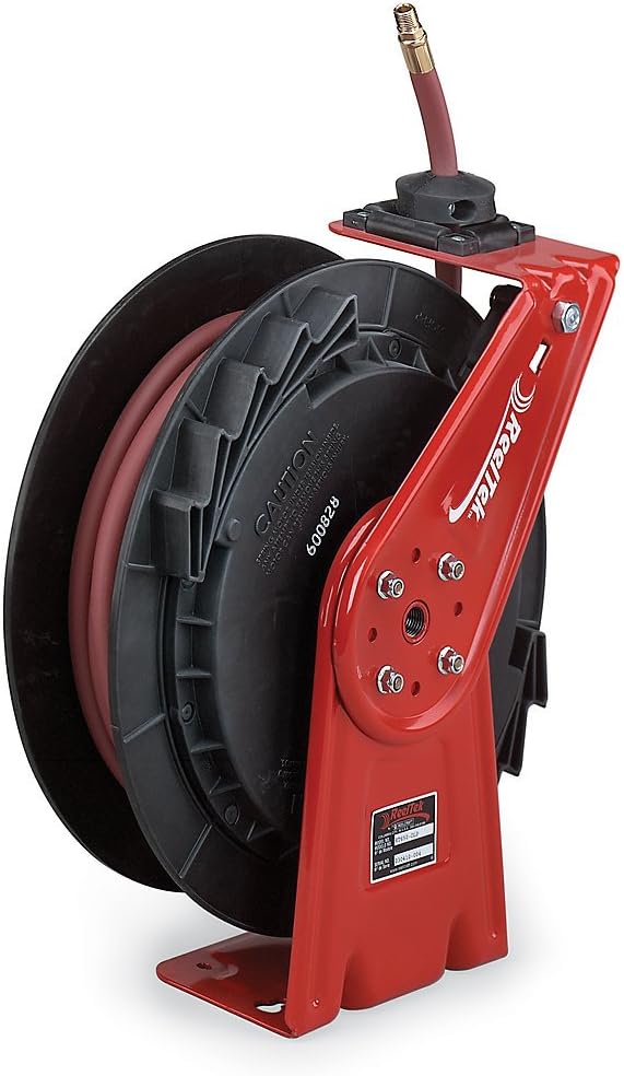 Spring Return Hose Reel, 1/4