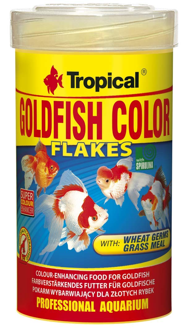 Tropical Goldfish Colour Food for Aquariums 250 ml Pack of 4