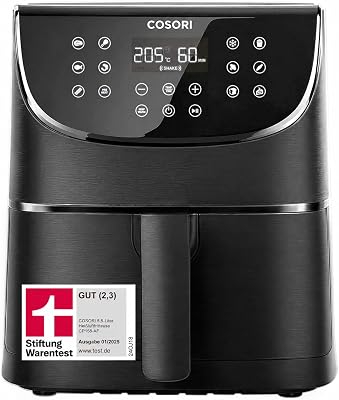 Airfryer, mit Shake-Reminder, 11-in-1 5,5L Heißluftfritteuse