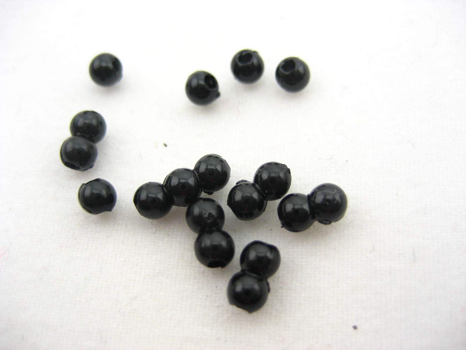 300pcs of Seed Beads Supplies Small Animal Making Craft Eyes 3mm Space Beads