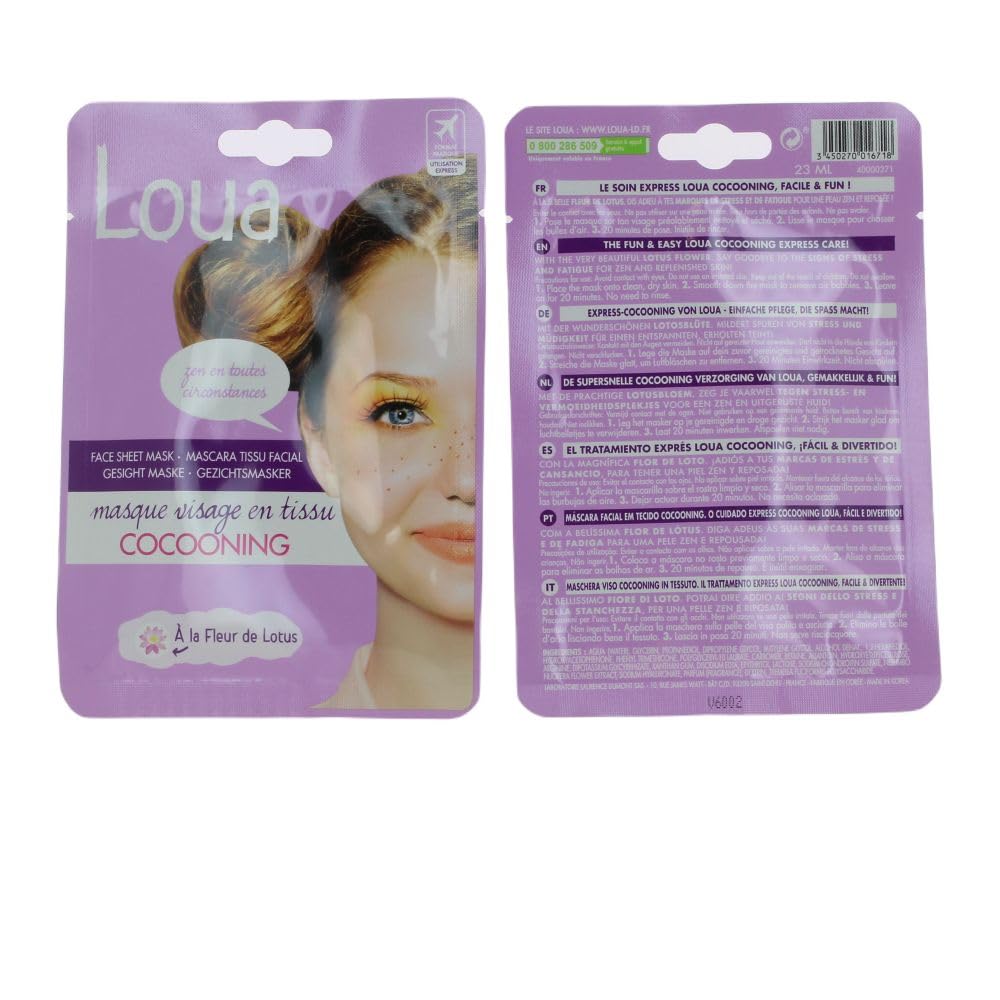 Loua Cocooning Face Sheet Mask 23ml