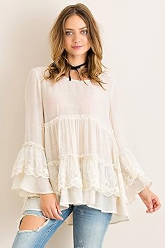 entro ruffle top