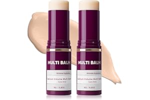 EATON KANG 2 Pcs Calcium Multi Balm, Calcium Volume Multi Balm, Korean Collagen Moisturing Stick, Wrinkle Core Stick, Anti-aging, Hydrating, Firming Skin, Suitable for Eyes, Neck, Face