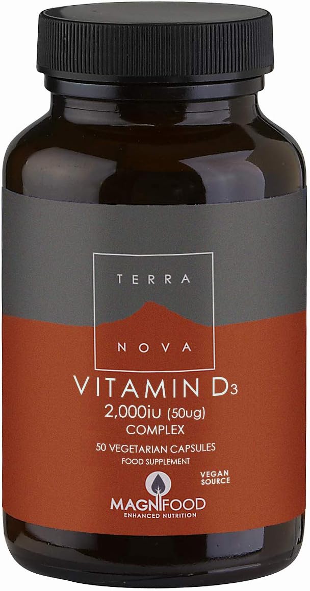 TERRANOVA Vitamin D3 2000Iu, 100 CT, 100 count (Pack of 1)