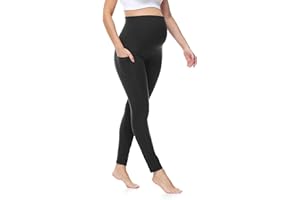 HOFISH Maternity Leggings, Yoga Pants, Pregnancy Leggings Over The Belly Workout Active Wear