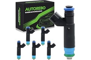 AUTOREBO Fuel Injectors FJ478 Set of 6 Compatible with Chrysler Pacifica Town & Country Dodge Grand Caravan 3.8L V6 2001-2008# Replace 4861238AC 04861238AC 4861238AB 800-1485N 812-11134 8001485N