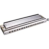 Hohner The 64 Chromonica Chromatic Harmonica, Key of C