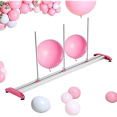 Balloon Sizer Ruler Metal Balloon Measurement Tool Adjustable Balloon Ruler 0-12 inch for Balloon Decorations Arches (Solid)