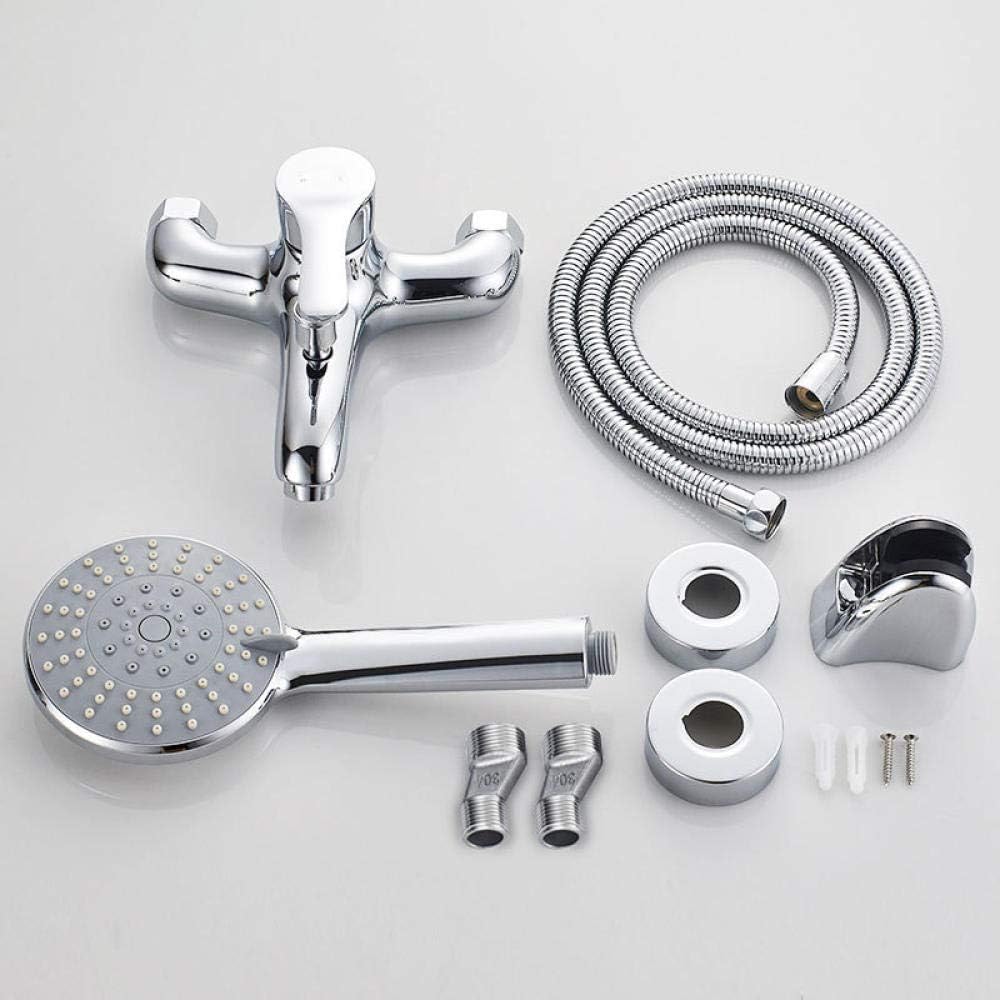 NGRJG Grifo de Cocina Conjunto de ducha cuerpo de cobre triple con