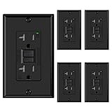 ELEGRP GFCI Outlet 20 Amp, Self-Test GFI Electrical