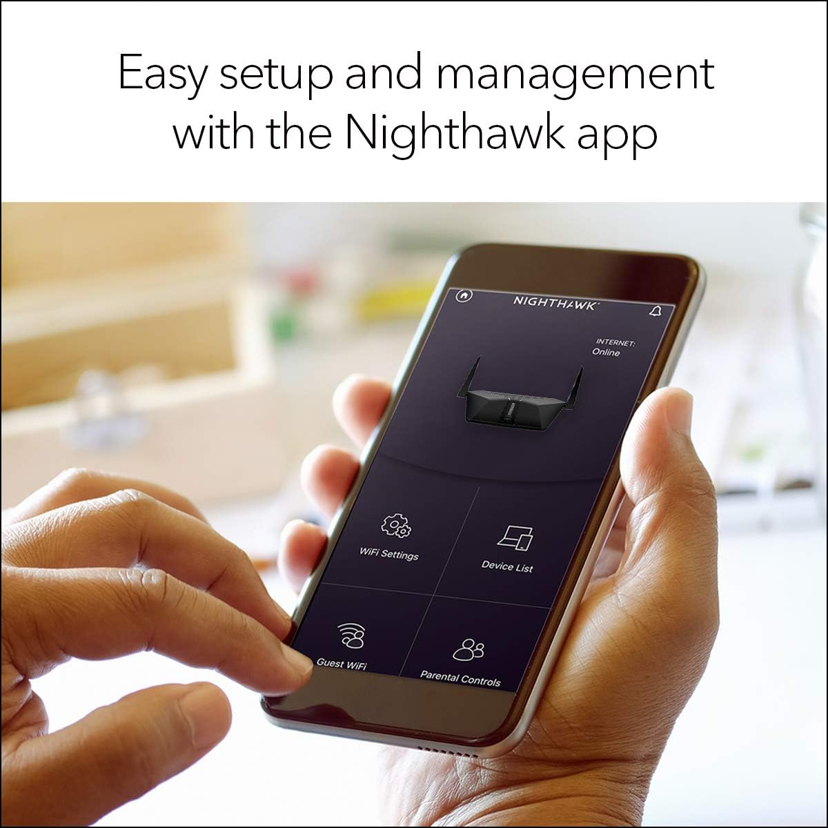 NETGEAR Nighthawk 4-Stream AX4 Wifi 6 Router (RAX40) – AX3000 Wireless Speed (Up to 3 Gbps) | 1,500 sq. ft. Coverage: Computers & Accessories
