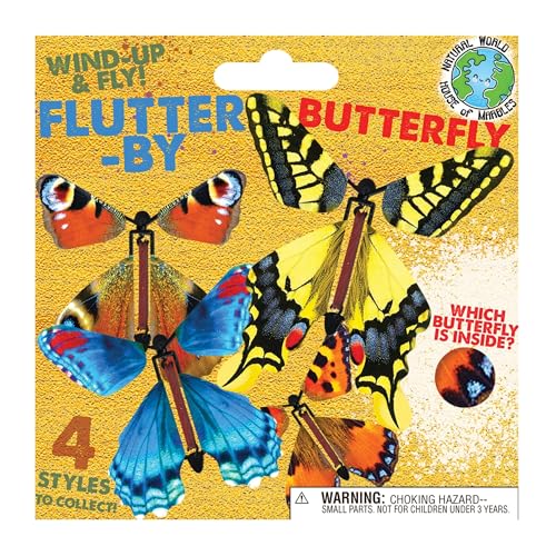 House of Marbles Flutter-by Butterflies Assorted