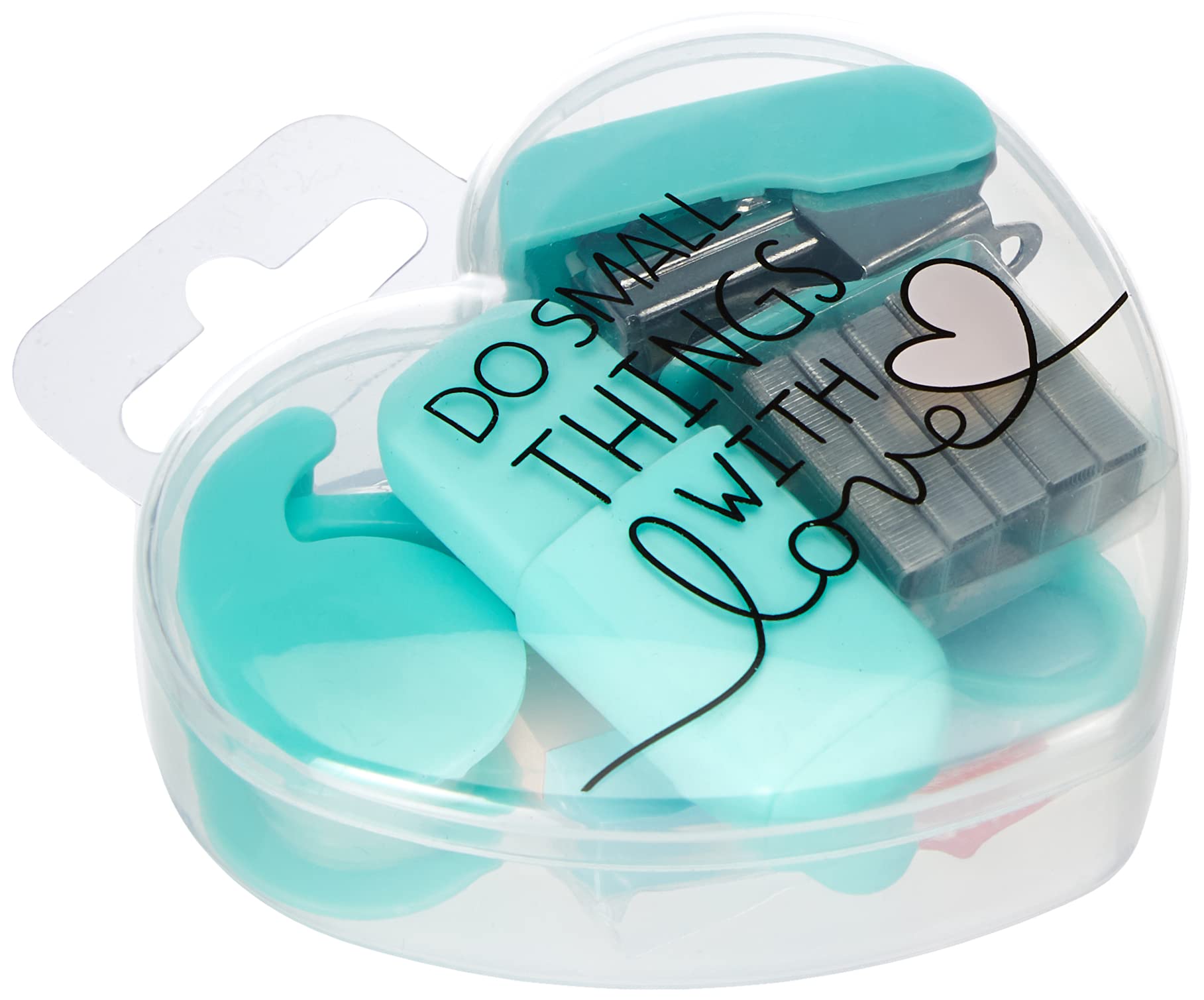 Legami Mini Heart Shaped Stationery Set