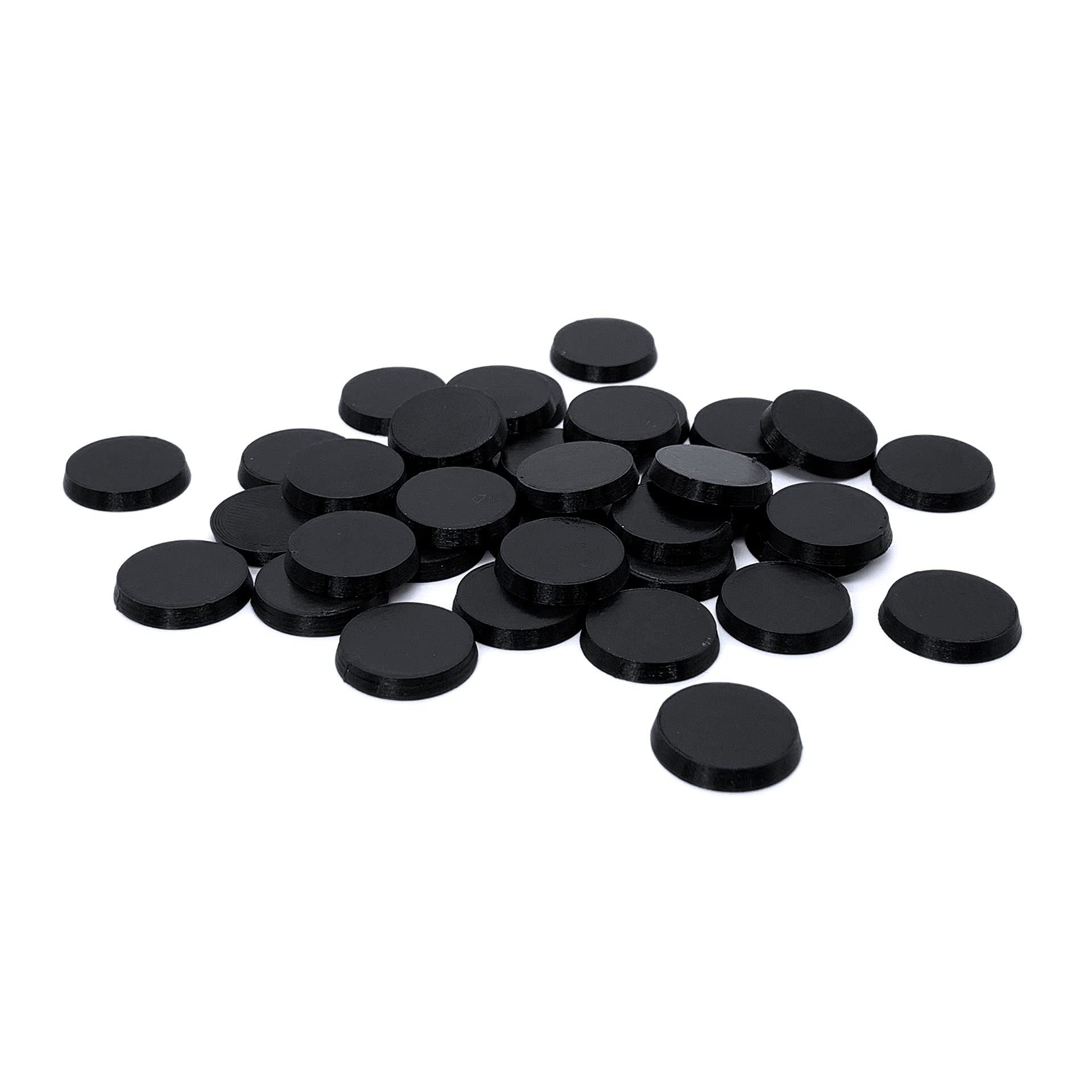 EnderToys .75 Inch Circular Bases (36pcs), 3D Printed Tabletop RPG and Wargame Accessories for 28mm Miniatures