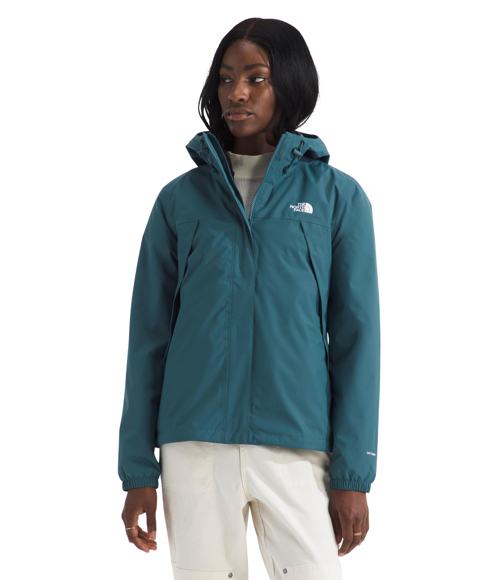 The North Face Women’s Antora Triclimate Jacket – Waterproof Shell, Warm Inner Fleece Layer, Adjustable Hood with Drawcord, Space, XX-Large