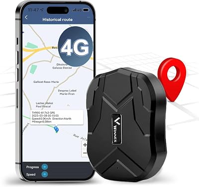 Zeerkeer 4G GPS Tracker Car Tracker No Subscription Real-Time Magnetic