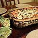 The Basket Lady Wicker Casserole Basket, 3 Quart, Antique Walnut Brown