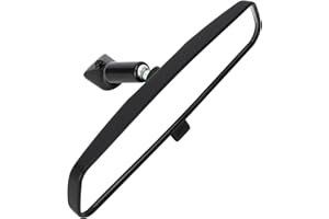 Interior Rear View Mirror for Chevrolet Malibu 1997-2012 Replacement 25603373 1Pcs Black