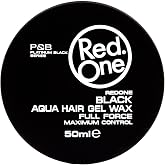 Redone Hair Styling Aqua Wax Black 50ml | Gel Wax | Lime Scent | Extra Hold | Men &amp; Women Hair Wax | Long Lasting | Shiny Look | Maximum Control