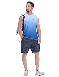 EZRUN Men's Workout Sleeveless Shirts Quick Dry