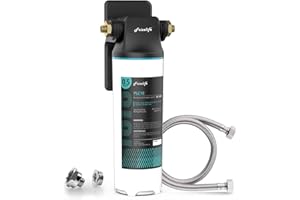 Frizzlife SW10 Under Sink Water Filter System, NSF/ANSI 53&42 Certified, Reduces 99.99% Lead, Chlorine, Bad Taste & Odor, Dir