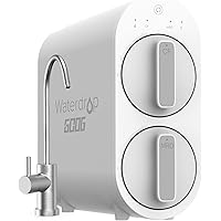Waterdrop RO Reverse Osmosis Water Filtration System, 600 GPD, 2:1 Pure to Drain, Tankless, Smart Panel, Composite Multi…