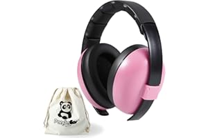 PandaEar Baby Ear Protection Noise Cancelling HeadPhones Ages 0-3 Years | Infant Hearing Protection Earmuffs