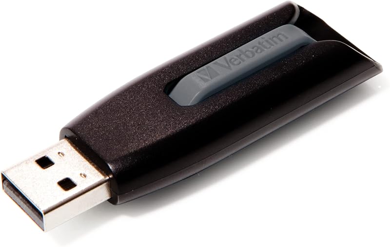 Verbatim Store n Go V3 USB 3.2 Gen 1 32GB Flash Drive Sliding Mechanism Black