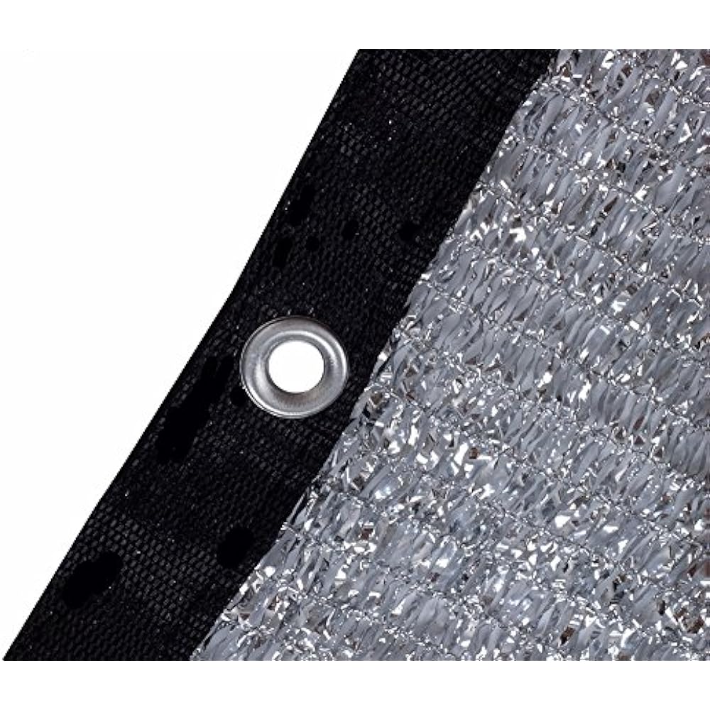 70 Shade Cloth Fabric Grommets Ball Bungee 13 Ft X 24 Garden