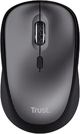 Trust Yvi+ Silent Wireless Mouse 800/1600 DPI Ambidextrous USB Receiver Black view 8