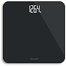Digital Body Weight Bathroom Scale from Greater Goods, Black Glass with Backlit Shine Through Display and Highly Accurate Weight Measurements (Black)