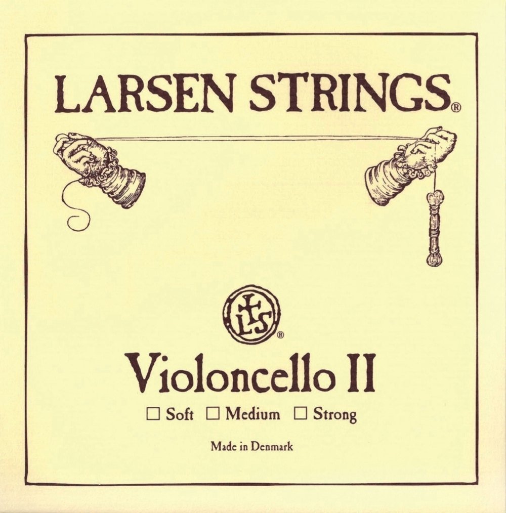 LARSEN STRINGS Cello Strings Original D Steel Medium