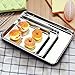 Baking Sheet Cookie Sheet 3-Piece, Bastwe Commercial Grade Stainless Steel Baking Pan, Crafted Professional Bakeware Oven Tray, Healthy & Durable & Rustproof & Easy Clean & Dishwasher Safe