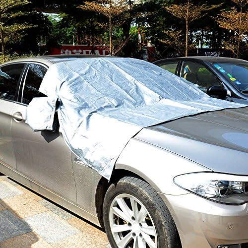 Car Windshield Sunshade Blocks UV Rays Sun Visor Protector Magnetic Sunshade Covers Car Sunshade Car Windshield Protector Keeps Vehicle Cooler