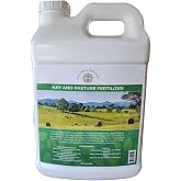 Nature&rsquo;s Way Soil Hay, Pasture &amp; Lawn Fertilizer &ndash; 1 &amp; 2.5 Gallon Organic Liquid Soil Conditioner for Grass, Turf &amp; Forage | Pet-Safe | Microbial Nitrogen Blend | 2.5 Gallons