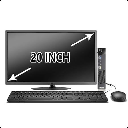 Amazon Com Lenovo Thinkcentre M73 Tiny Desktop Pc Computer Package Intel Core I3 2 9ghz 8g Ddr3 256g Ssd Vga Dp Usb 3 0 Inch Lcd Monitor Brands May Vary Keyboard Mouse Win10 Pro 64