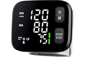 PEAKME Blood Pressure Monitors High Accuracy Blood Pressure Machine for Home Use Automatic Digital Health Monitoring with Large LED Display Adjustable BP Cuff 4.9"-8.5", 120x2 Memory Classic