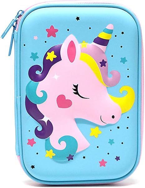 Amazon クイーンビー ユニコーン ペンケース 筆箱 かわいい Amazon クイーンビー ユニコーン ペンケース 筆箱 かわいい