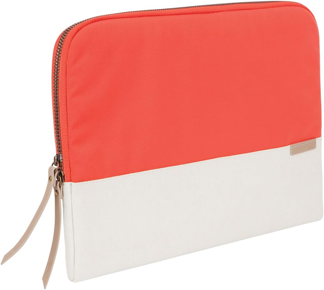 STM Grace, Women's Laptop Sleeve for 11-12-Inch MacBooks and Ultrabooks - Coral/Dove (stm-114-106K-46), Coral Dove, 11/12 inch - Image 3