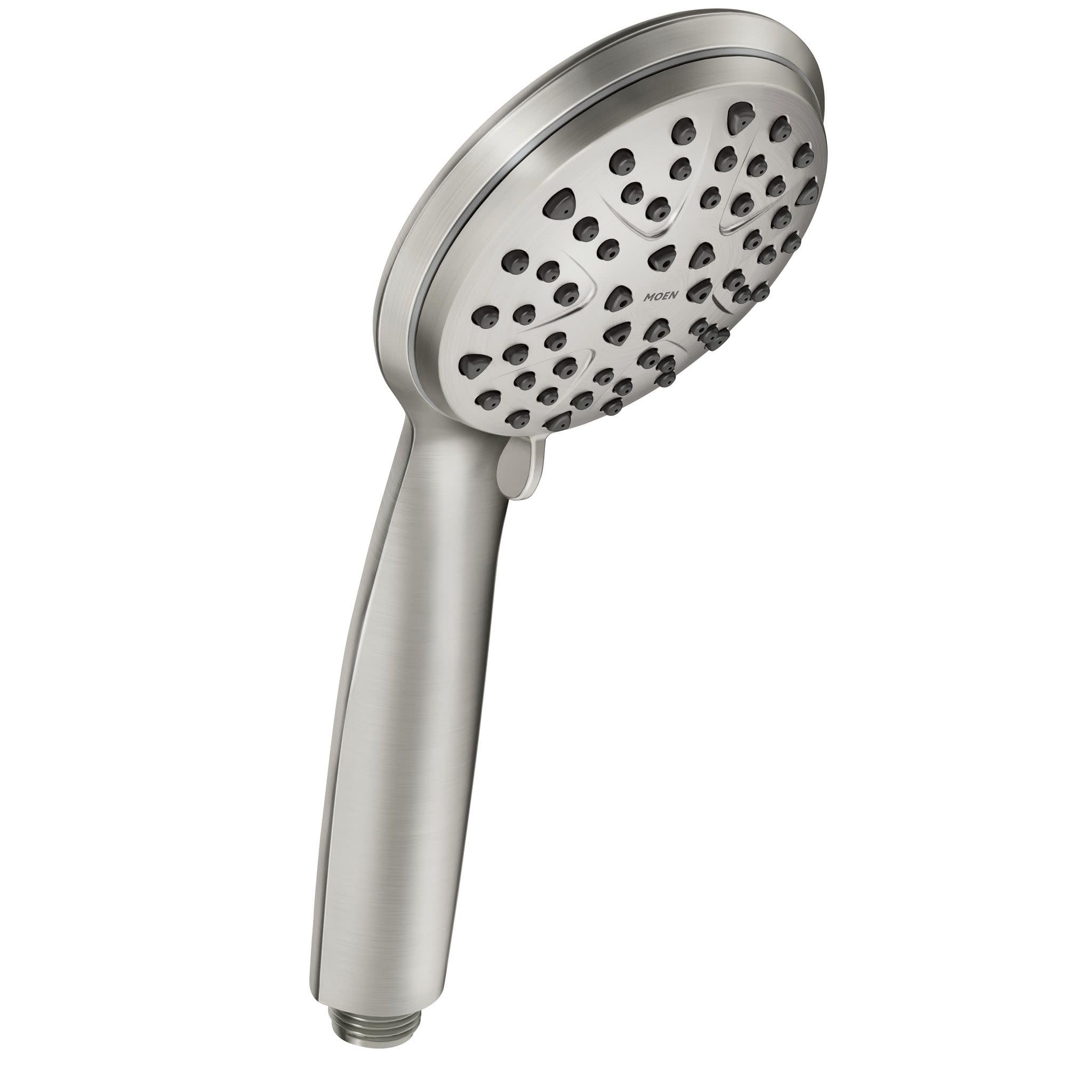 Moen Attune Shower Head with Handheld Sprayer, 6 Handheld Shower Head Spray Settings, Spot Resist Brushed Nickel Finish, 218H0SRN