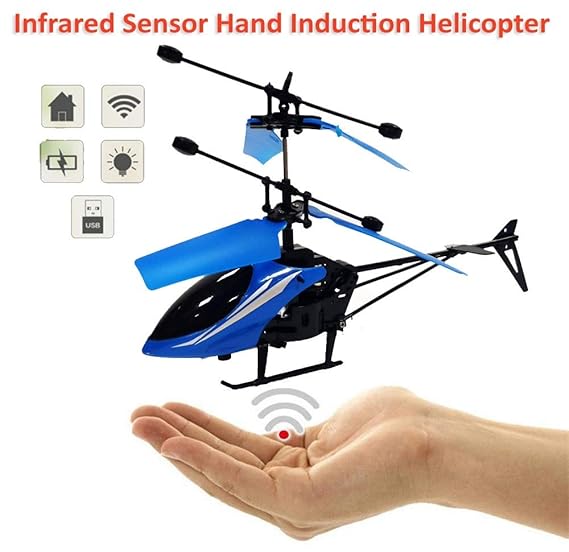 hand induction helicopter
