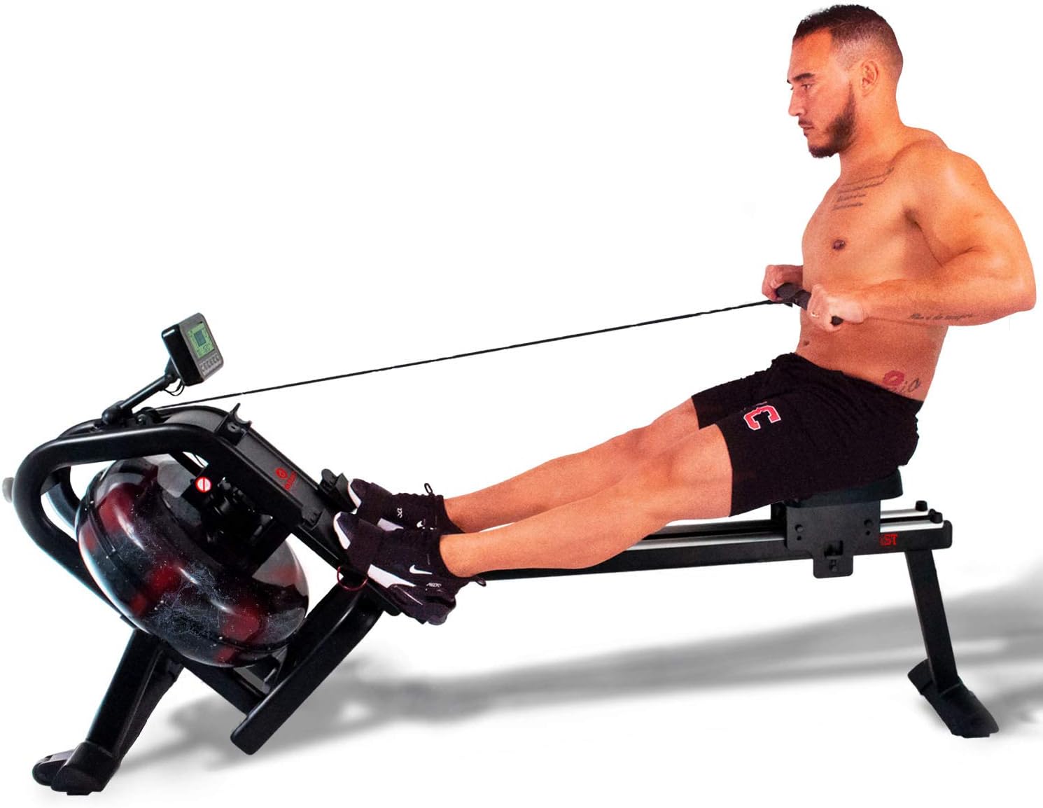 ergonomic rowing machine
