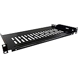 1U 19" Rack Cantilever Fixed Modem Shelf 250mm Deep - Data Networking Cabinet