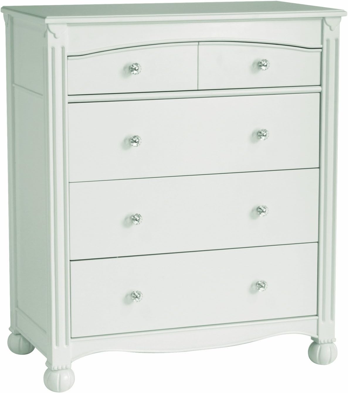 Disney 34800 Disney Princess 4 Drawer Dresser White Amazon Ca
