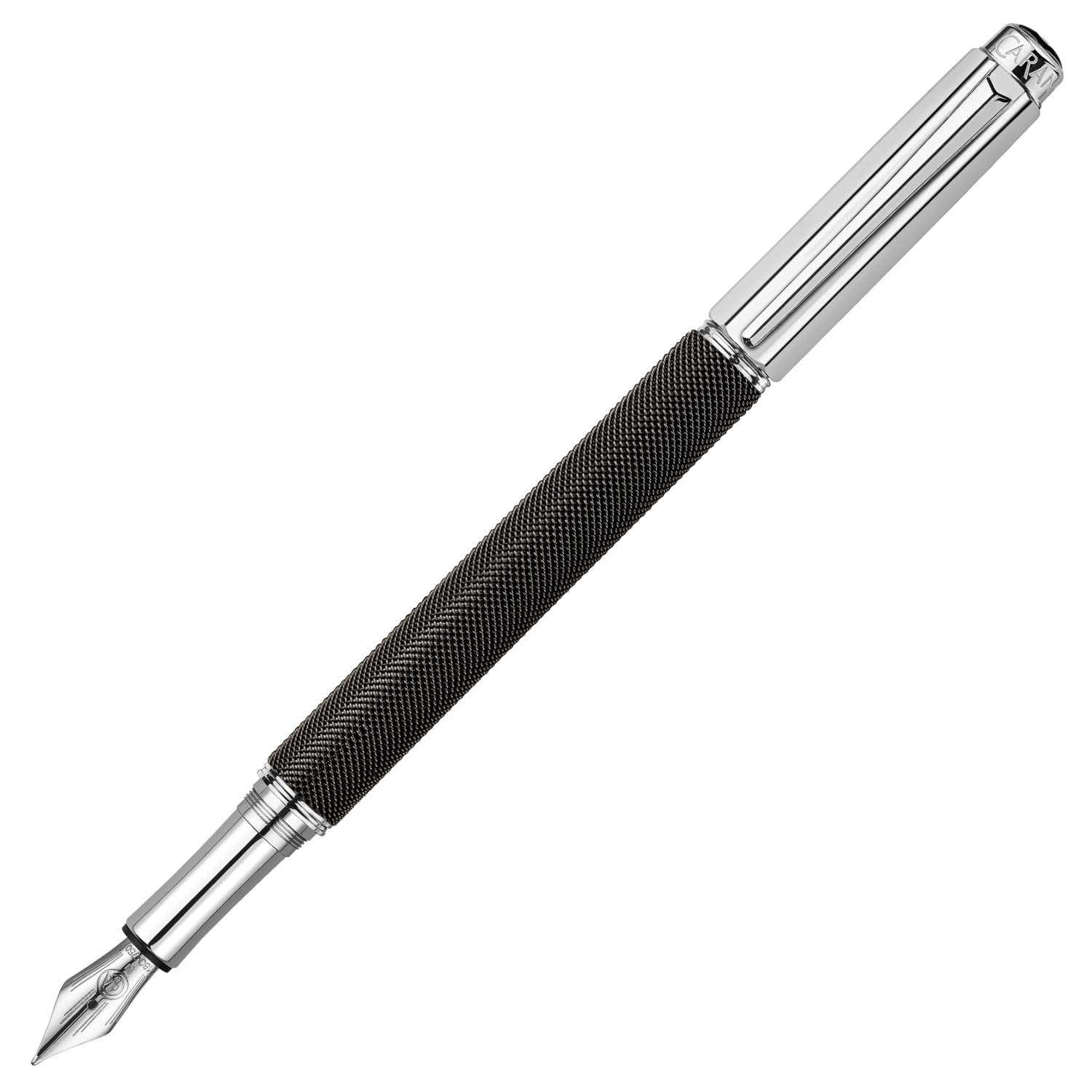 Caran d'Ache Varius Ivanhoe Medium Fountain Pen - Black