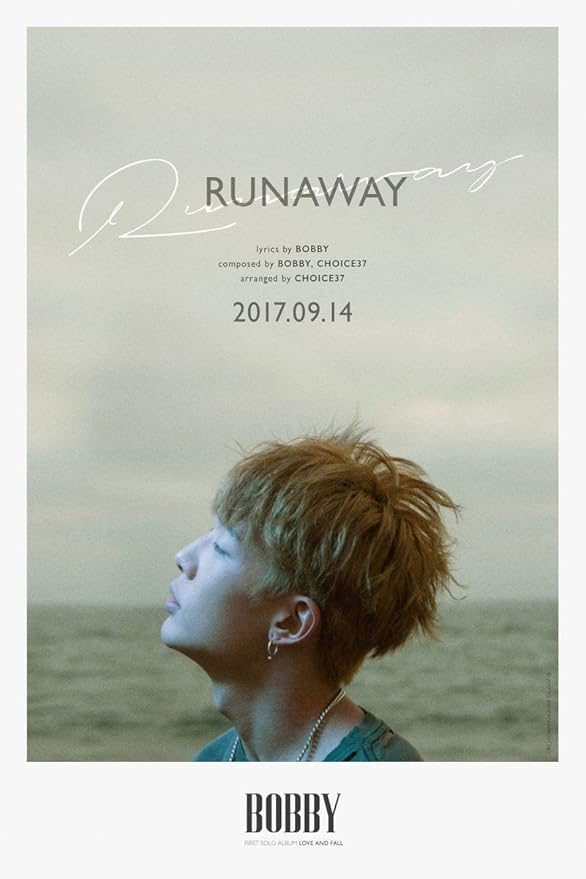 Ikon Bobby Love And Fall 1st Solo Album Fall Ver Cd Photobook Photocard Graphic Sticker Lyrics Poster K Pop Sealed Bobby