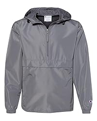 Champion Adult Packable Anorak 1/4 Zip Jacket M
