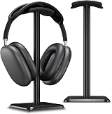 Alyvisun Headphone Stand Weighted Base Taller Height Headset Desk Hook Holder view 1