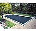 Buffalo Blizzard Deluxe 18 ft x 36 ft Rectangular Winter Pool Cover | Blue/Black | Closing Inground Swimming Pools | Easy to Install | Heavy Duty, Cold & UV Resistant | Shields from Seasonal Debris