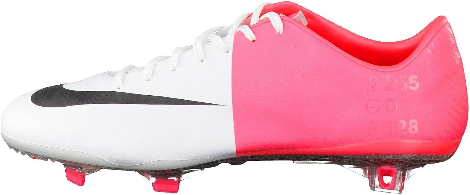nike mercurial pink and white 2012